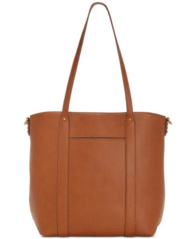 Style & Co Whip-stitch Medium Tote Bag, Exclusively Macy's In Brown
