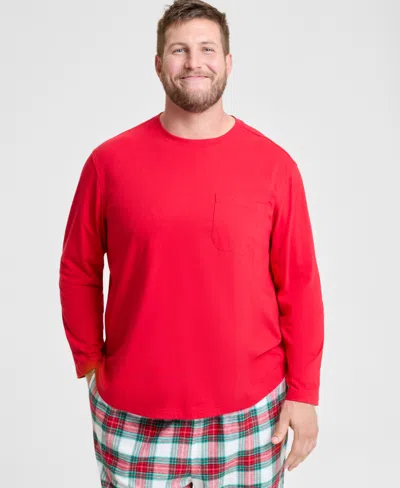 Holiday Lane Big & Tall Merry Plaid Mix It Matching Family Pajamas Set, Created For Macy's In Multi