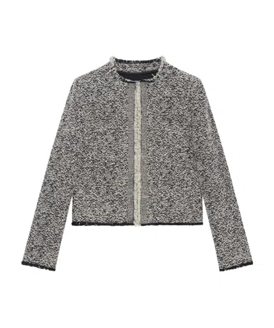 Iro Hazela Open-front Jacket In Gray