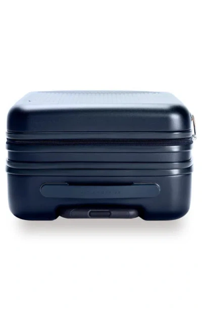 Briggs & Riley Global Carry On Expandable Spinner Suitcase In Blue