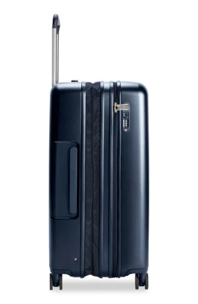 Briggs & Riley Sympatico Large Expandable Spinner Suitcase In Blue