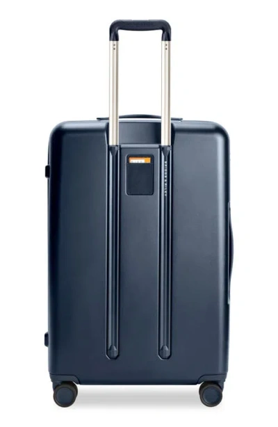 Briggs & Riley Sympatico Large Expandable Spinner Suitcase In Blue