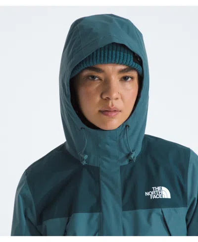 The North Face Women's Antora Hooded Rain Jacket In Green