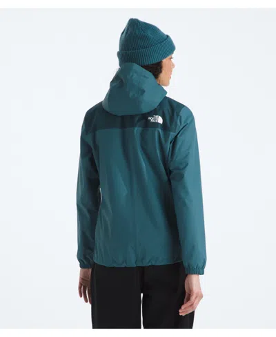 The North Face Women's Antora Hooded Rain Jacket In Green