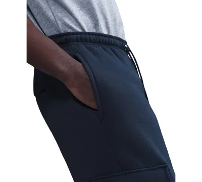 Nike Men's Club Fleece Cargo Pants In Blue