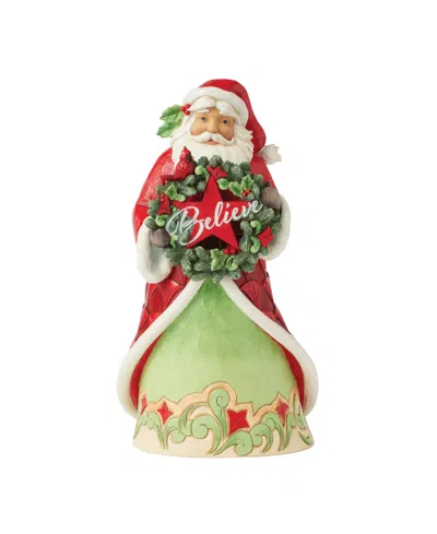 Jim Shore Santa Believe Wreath Figurine, Macy's Exclusive In Multi