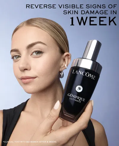 Lancôme Genifique Ultimate Face Serum & Eye Cream Skincare Gift Set In Transparent