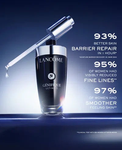 Lancôme Genifique Ultimate Face Serum & Eye Cream Skincare Gift Set In Transparent