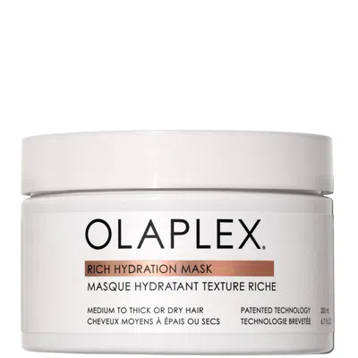 Olaplex Rich Hydration Mask For Dry Or Medium To Thick Hair 6.7 Oz. In White