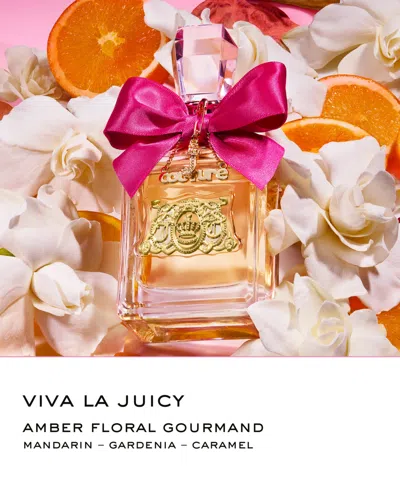 Juicy Couture Viva La Juicy Eau De Parfum 3-piece Fragrance Gift Set In Transparent