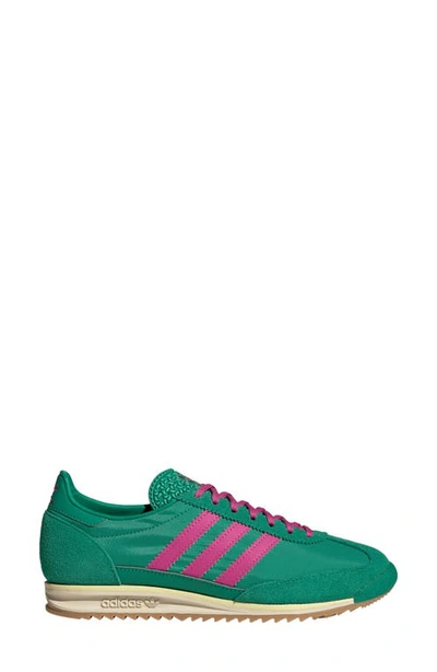 Adidas Originals Adidas Sl 72 Sneaker In Green