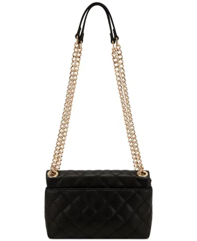 Inc International Concepts Small Ajae Quilted Crossbody, Created For Macy's In Black