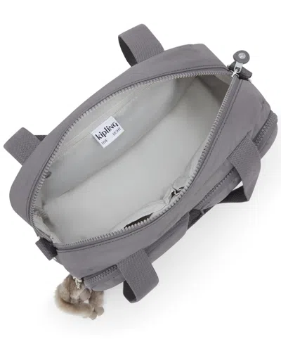 Kipling Women's Cool Defea Convertible Zipper Shoulder Bag In Gray