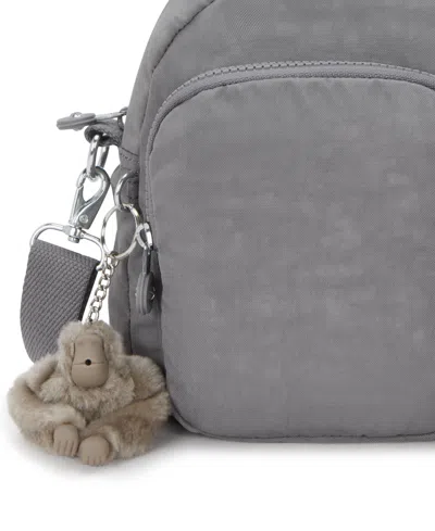 Kipling Women's Cool Defea Convertible Zipper Shoulder Bag In Gray