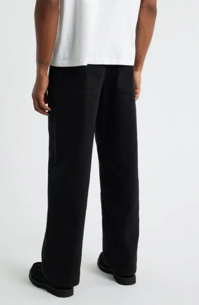Bp. Baggy Twill Workwear Pants In Black