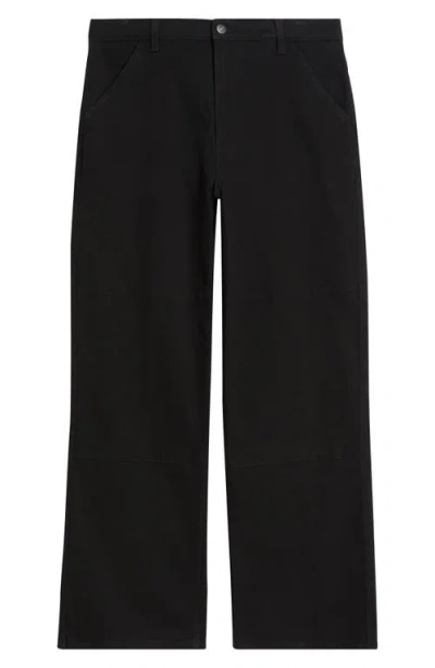 Bp. Baggy Twill Workwear Pants In Black