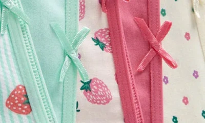 Nordstrom Kids' Assorted 5-pack Hipster Briefs In Multi