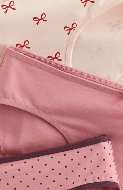 Nordstrom Kids' Assorted 5-pack Hipster Briefs In Multi