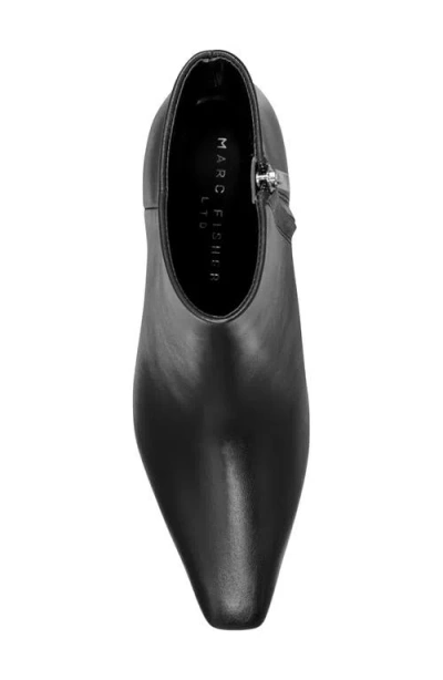 Marc Fisher Ltd Kiona Kitten Heel Bootie In Black