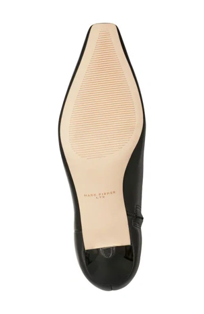 Marc Fisher Ltd Kiona Kitten Heel Bootie In Black