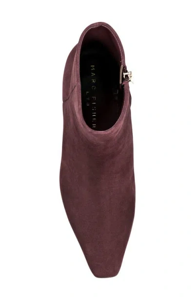 Marc Fisher Ltd Kiona Kitten Heel Bootie In Red