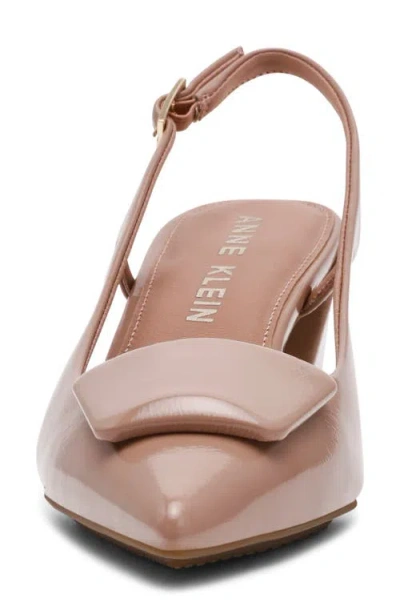 Anne Klein Women's Renetta Slingback Block Heel Pumps In Neutral
