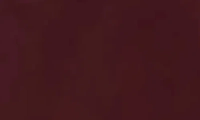 Nvlt Belted Faux Leather Trench Coat In Burgundy