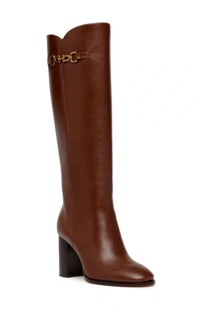 Paige Iris Knee High Boot In Brown
