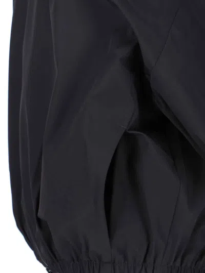 Fear Of God Nylon Zip-up Sweatshirt In Black
