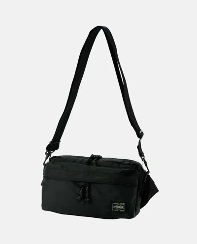 Porter Force 2way Waist Bag In Black
