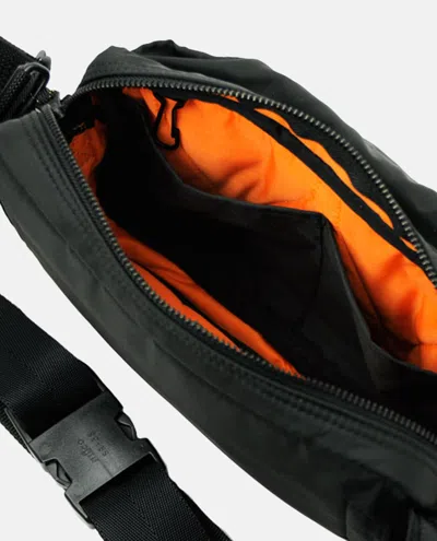 Porter Force 2way Waist Bag In Black