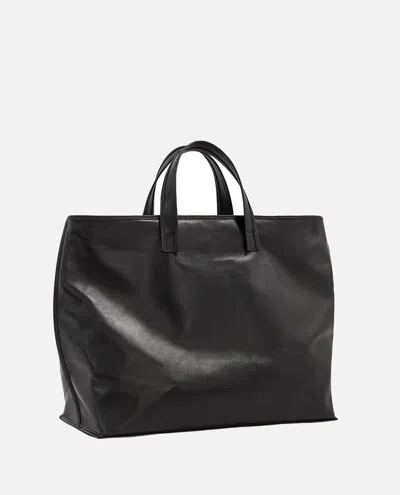 Kassl Editions Nappa Leather Tote Bag In Black