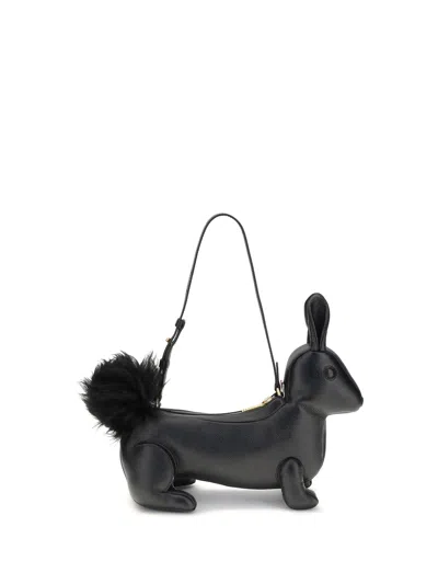 Thom Browne Squirrel-motif Zipped Shoulder Bag