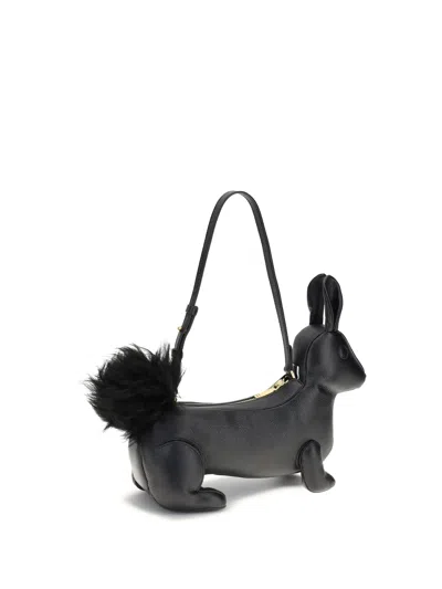 Thom Browne Squirrel-motif Zipped Shoulder Bag