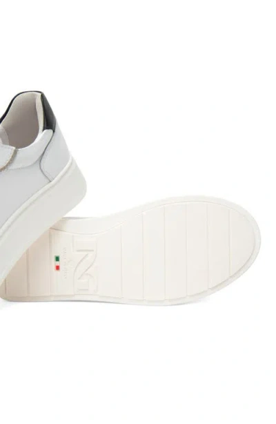 Nerogiardini Studded Platform Sneaker In White