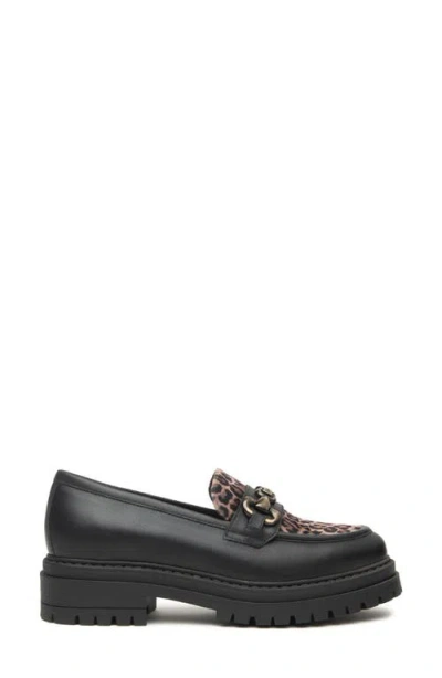 Nerogiardini Lug Sole Bit Loafer In Black