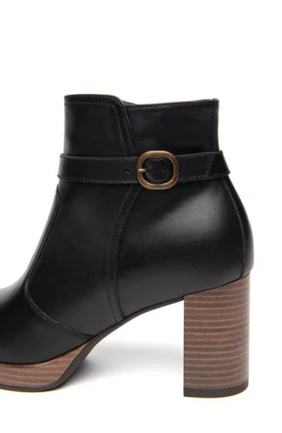 Nerogiardini Platform Bootie In Black