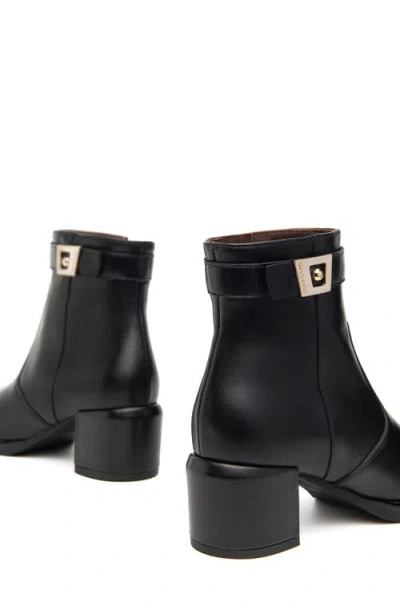 Nerogiardini Block Heel Bootie In Black