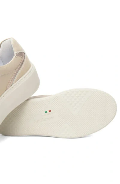 Nerogiardini Platform Sneaker In Gold