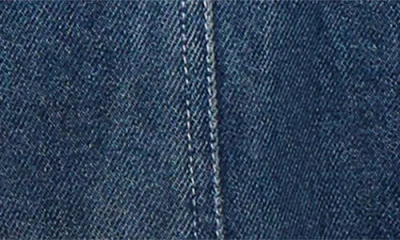 Simone Rocha Blue Turbo Embellished Sculpted Belt Detail Denim Jacket