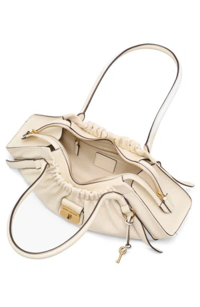 Marc Jacobs Small Satchel Bag Gold-tone Hardware In White