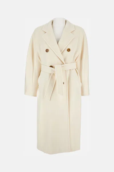 Max Mara Madame Coat In Neutral