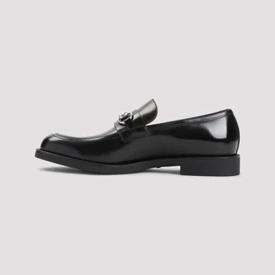 Gucci Leather Loafers In Black