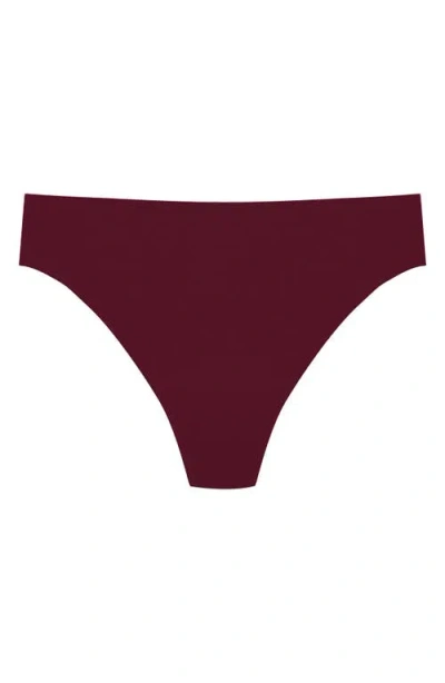 Natori Bliss Lace-trim Cotton French-cut Brief Underwear 152058