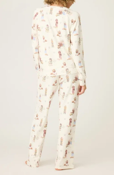 Pj Salvage Ruff On The Range Jersey Pajamas In Multi