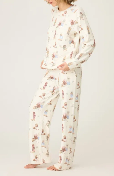 Pj Salvage Ruff On The Range Jersey Pajamas In Multi