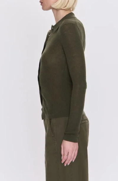 Pistola Kealy Multi Functional Sweater In Dark Olive In Green