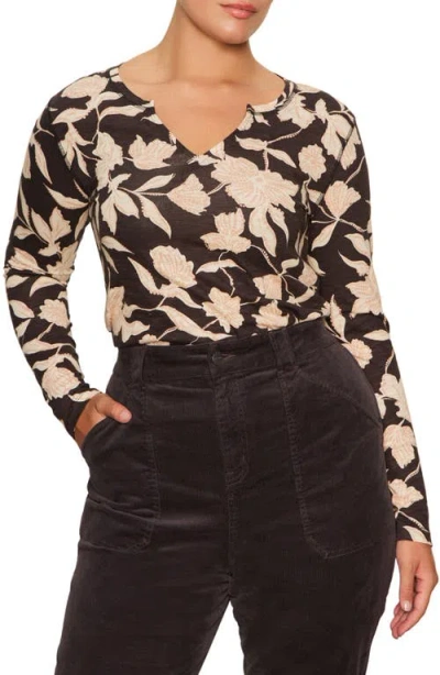 Sanctuary Women's Printed Long-sleeve T-shirt In Multi