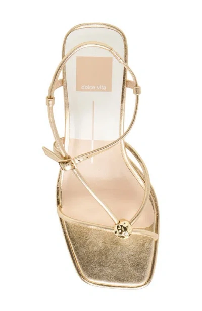 Dolce Vita Women's Mylee Strappy Dress Sandals In Gold