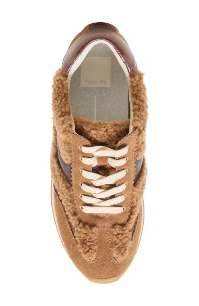Dolce Vita B. Ntcd Plush Sneakers Brown Plush In Brown